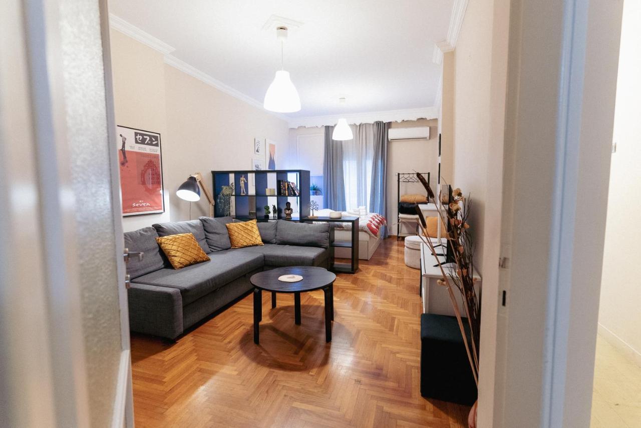 Charming 85Sqm Apartment With Panoramic City-Views Thessaloníki Eksteriør billede