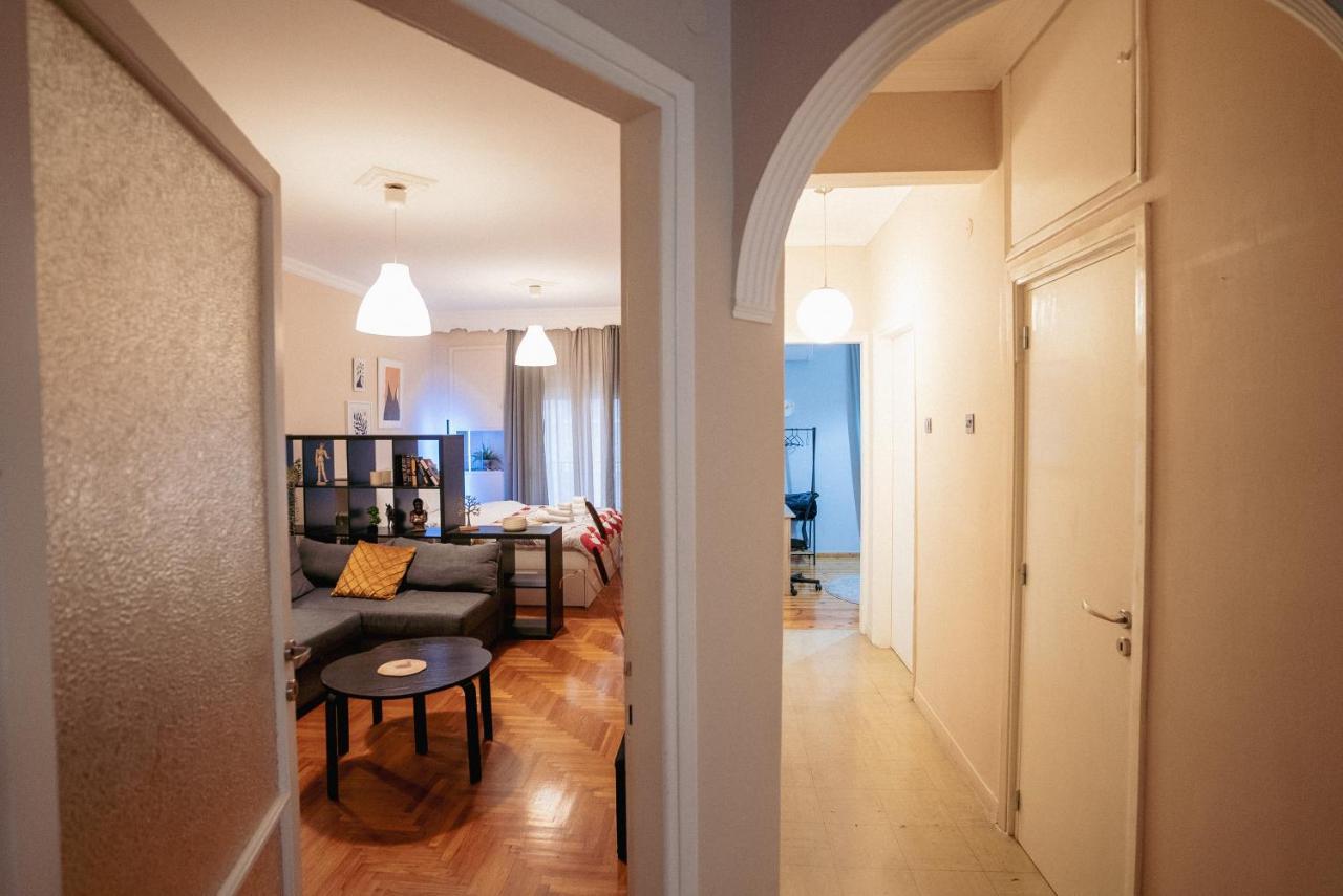 Charming 85Sqm Apartment With Panoramic City-Views Thessaloníki Eksteriør billede
